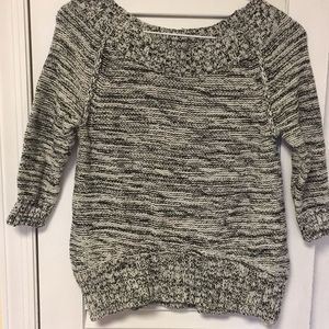 Express Crop Knit Sweater XS